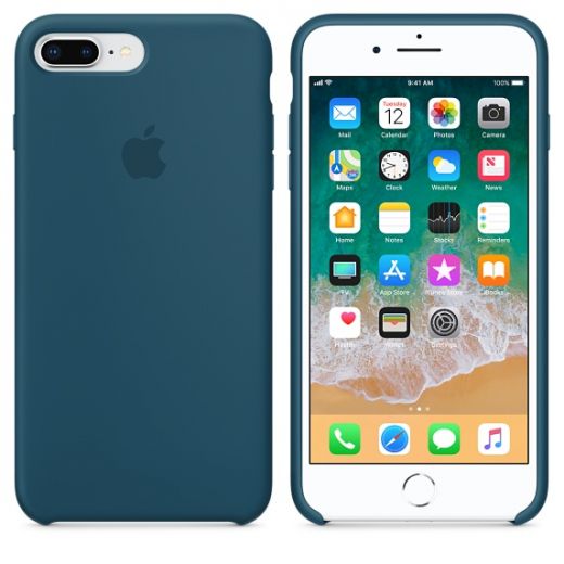 Чохол Apple Silicone Case Cosmos Blue (MR6D2) для iPhone 8 Plus / 7 Plus