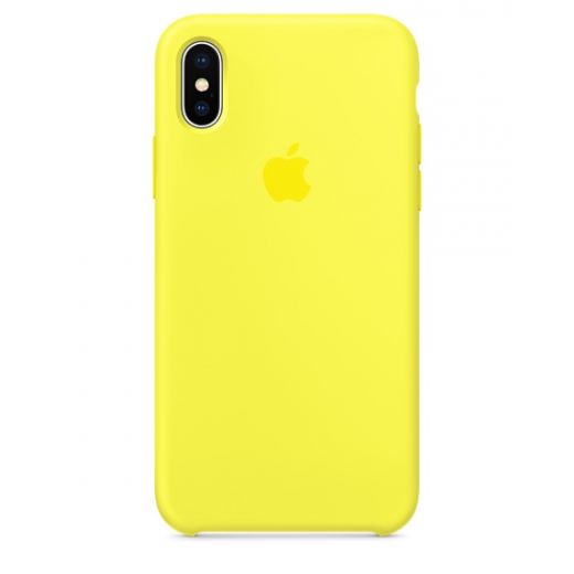 Чехол Apple Silicone Case Flash (MR6E2) для iPhone X