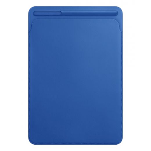 Чехол Apple Leather Sleeve Electric Blue (MRFL2) для iPad Pro 10.5" (2017)