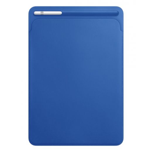 Чохол Apple Leather Sleeve Electric Blue (MRFL2) для iPad Pro 10.5" (2017)