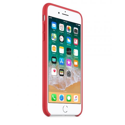 Чохол Apple Silicone Case Red Raspberry (MRFW2) для iPhone 8 Plus / 7 Plus