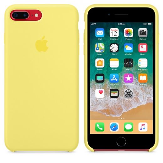 Чехол Apple Silicone Case Lemonade (MRFY2) для iPhone 8 Plus / 7 Plus