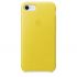 Чехол Apple Leather Case Spring Yellow (MRG72) для iPhone 8/7