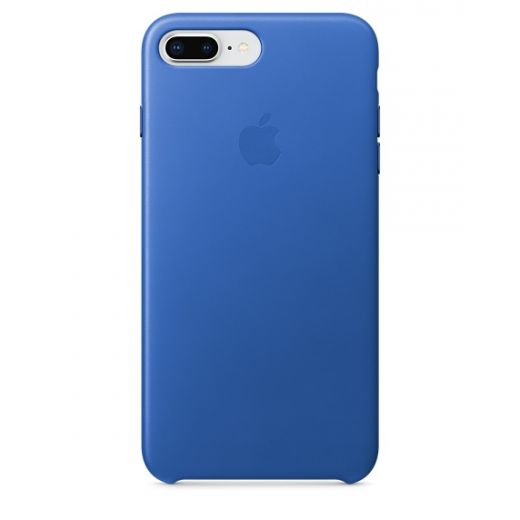 Чохол Apple Leather Case Electric Blue (MRG92) для iPhone 8 Plus / 7 Plus