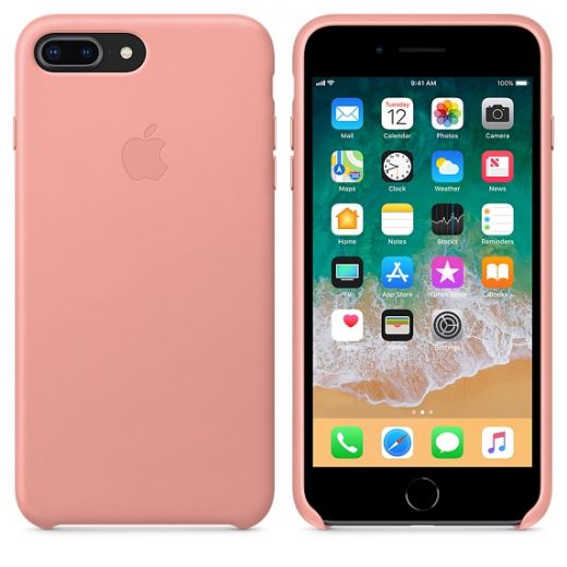Чохол Apple Leather Case Soft Pink (MRGA2) для iPhone 8 Plus / 7 Plus