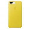 Чехол Apple Leather Case Spring Yellow (MRGC2) для iPhone 8 Plus / 7 Plus