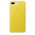 Чохол Apple Leather Case Spring Yellow (MRGC2) для iPhone 8 Plus / 7 Plus