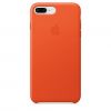 Чохол Apple Leather Case Bright Orange (MRGD2) для iPhone 8 Plus / 7 Plus