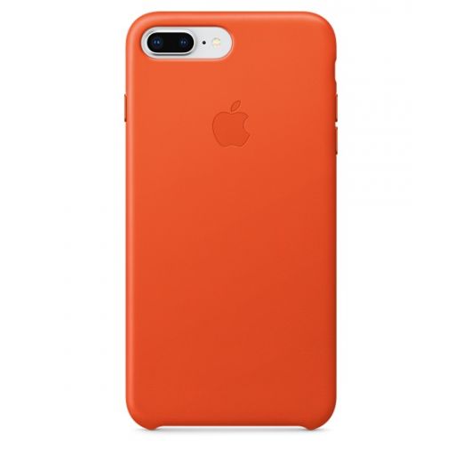 Чехол Apple Leather Case Bright Orange (MRGD2) для iPhone 8 Plus / 7 Plus