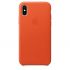 Чохол Apple Leather Case Bright Orange (MRGK2) для iPhone X Чохол Apple Leather Case Bright Orange (MRGK2) для iPhone X