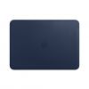 Оригінальний шкіряний чохол Apple Leather Sleeve Midnight Blue (MRQL2) для MacBook Air 13.6" M2 | M3 (2023 | 2024) | Pro 13" (2018 | 2019 | 2020 | M1) | Air 13"