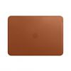 Оригінальний шкіряний чохол Apple Leather Sleeve Saddle Brown (MRQM2) для MacBook Air 13.6" M2 | M3 (2023 | 2024)| Pro 13" (2018 | 2019 | 2020 | M1) | Air 13"