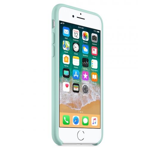 Чохол Apple Silicone Case Marine Green (MRR72) для iPhone 8/7