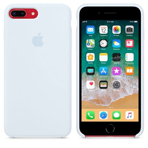 Чохол Apple Silicone Case Sky Blue (MRR92) для iPhone 8 Plus / 7 Plus