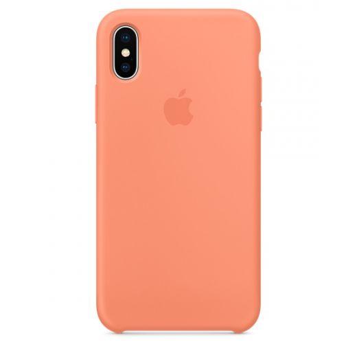 Чехол Apple Silicone Case Peach (MRRC2) для iPhone X