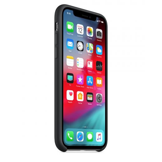 Чехол Apple Silicone Case Black (MRW72) для iPhone XS