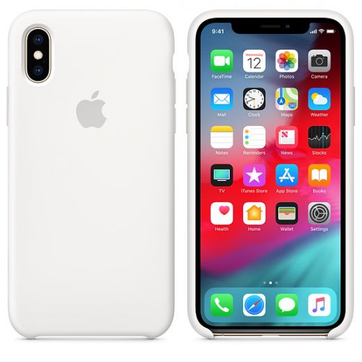 Чохол Apple Silicone Case White (MRW82) для iPhone XS