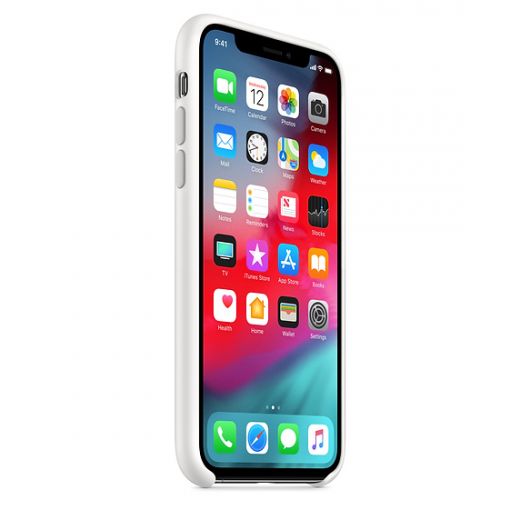 Чехол Apple Silicone Case White (MRW82) для iPhone XS