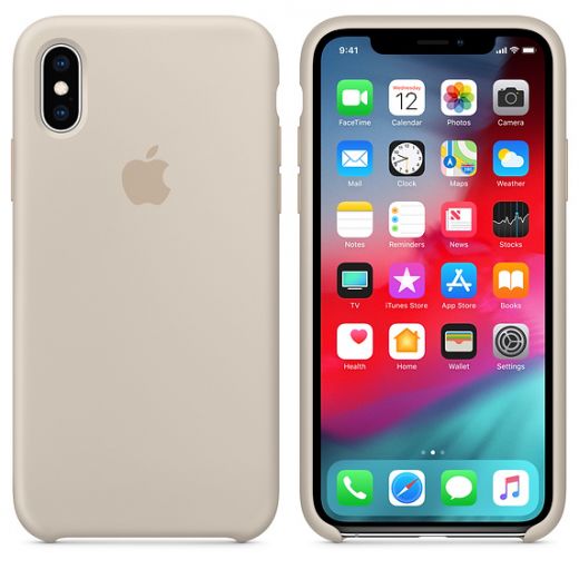 Чохол Apple Silicone Case Stone (MRWD2) для iPhone XS
