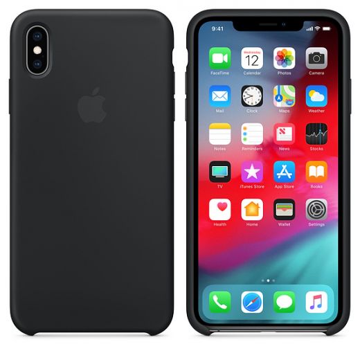 Чехол Apple Silicone Case Black (MRWE2) для iPhone XS Max