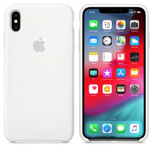 Чохол Apple Silicone Case White (MRWF2) для iPhone XS Max