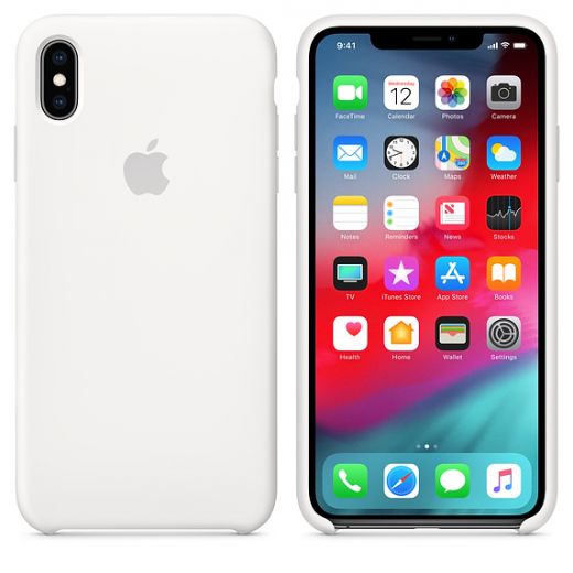 Чохол Apple Silicone Case White (MRWF2) для iPhone XS Max