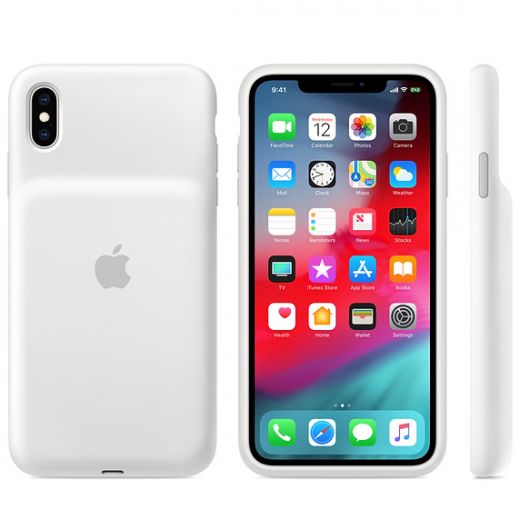 Чехол Apple Smart Battery Case White (MRXR2) для iPhone XS Max