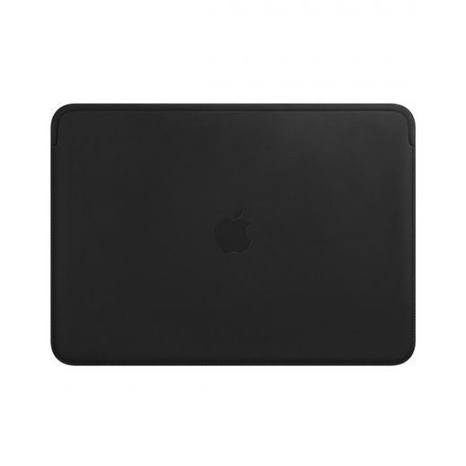 Оригінальний шкіряний чохол Apple Leather Sleeve Black (MTEH2) для MacBook Air 13.6" M2 | M3 (2023 | 2024) | Pro 13" (2018 | 2019 | 2020 | M1) | Air 13"