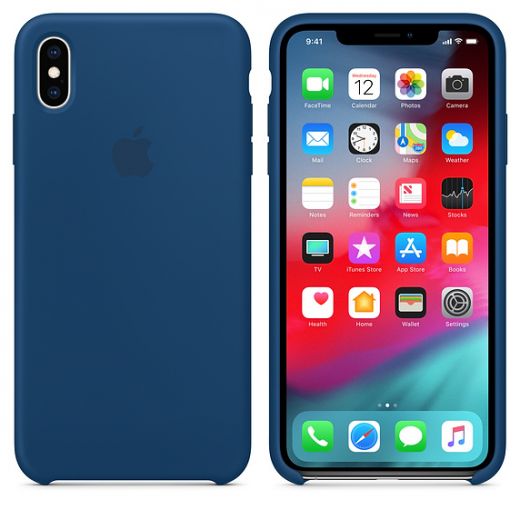 Чехол Apple Silicone Case Blue Horizon (MTFE2) для iPhone XS Max