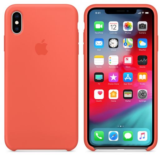 Чохол Apple Silicone Case Nectarine (MTFF2) для iPhone XS Max