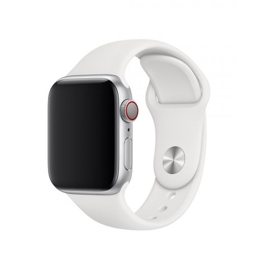 Ремінець Apple Watch Sport Band 41mm | 40mm | 38mm  White (MTP52)