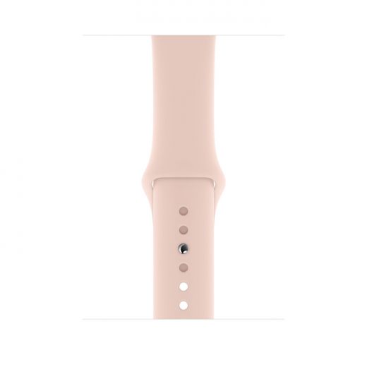 Apple Watch Series 5 (GPS) 44mm Gold Aluminum Case with Pink Sand Sport (MWVE2)