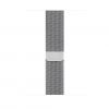 Оригинальный ремешок Apple Milanese Loop Silver (MTU62) для Apple Watch 42mm | 44mm | 45mm