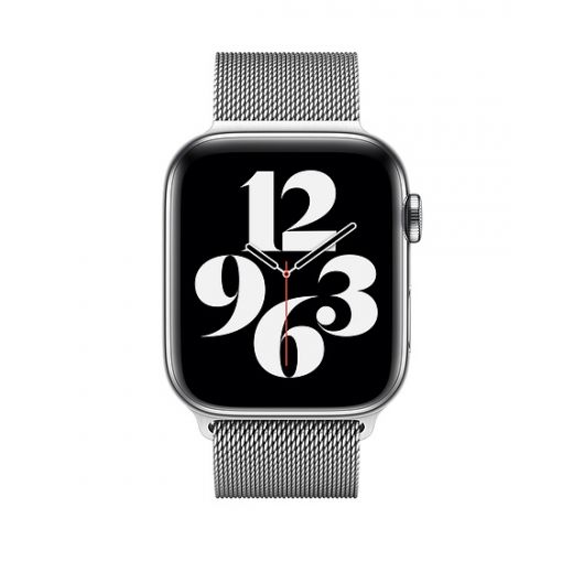 Оригінальний ремінець Apple Milanese Loop Silver (MTU62) для Apple Watch 42mm | 44mm | 45mm