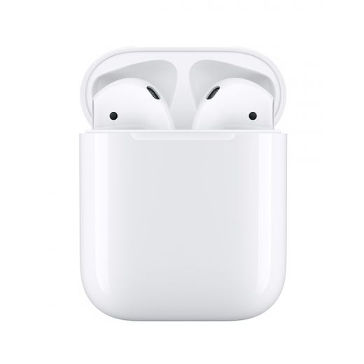 Безпровідні навушники Apple AirPods (2 покоління) with Charging Case (MV7N2)