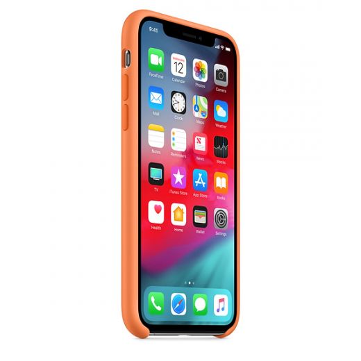 Чехол Apple Silicone Case Papaya (MVF22) для iPhone XS