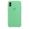 Чехол Apple Silicone Case Spearmint (MVF52) для iPhone XS