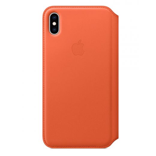 Чехол Apple Leather Folio Sunset (MVFU2) для iPhone XS Max