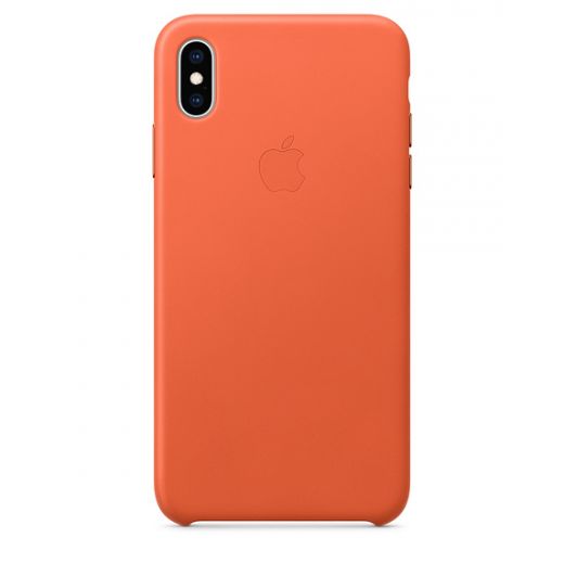 Чехол Apple Leather Case Sunset (MVFY2) для iPhone XS Max