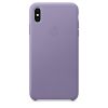 Чохол Apple Leather Case Lilac (MVH02) для iPhone XS Max