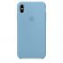 Чохол Apple Silicone Case Cornflower (MW952) для iPhone XS Max Чохол Apple Silicone Case Cornflower (MW952) для iPhone XS Max