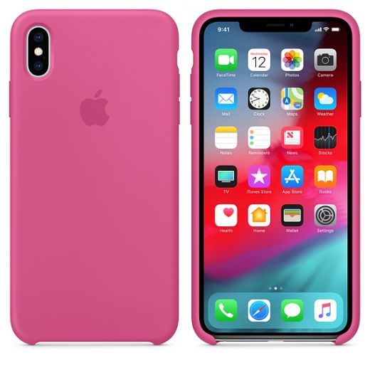 Чохол Apple Silicone Case Dragon Fruit (MW972) для iPhone XS Max