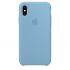 Чохол Apple Silicone Case Cornflower (MW982) для iPhone XS Чохол Apple Silicone Case Cornflower (MW982) для iPhone XS