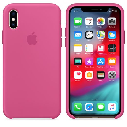 Чохол Apple Silicone Case Dragon Fruit (MW9A2) для iPhone XS