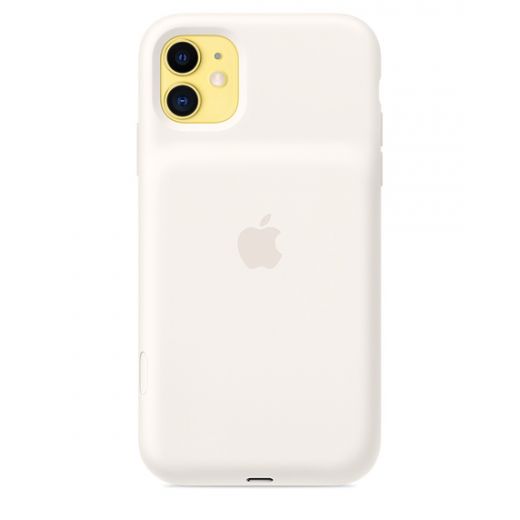 Чохол Apple Smart Battery Case with Wireless Charging Soft White (MWVJ2) для iPhone 11