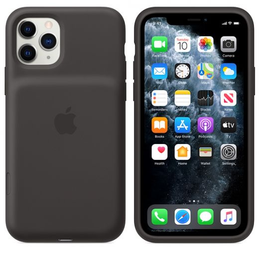 Чехол Apple Smart Battery Case with Wireless Charging Black (MWVL2) для iPhone 11 Pro