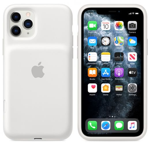 Чехол Apple Smart Battery Case with Wireless Charging White (MWVM2) для iPhone 11 Pro