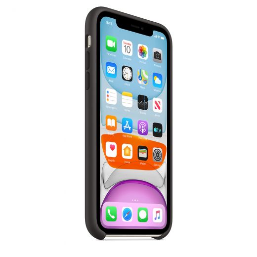 Чехол Apple Sillicone Case Black (MWVU2) для iPhone 11