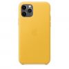 Чехол Apple Leather Case Meyer Lemon (MWYA2) для iPhone 11 Pro