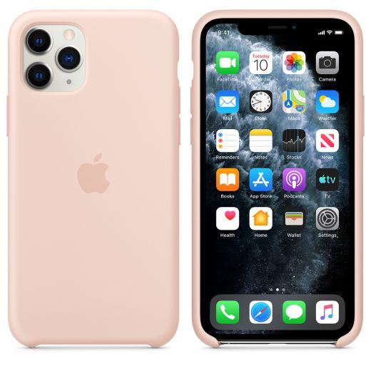 Чохол Apple Sillicone Case Pink Sand (MWYM2) для iPhone 11 Pro